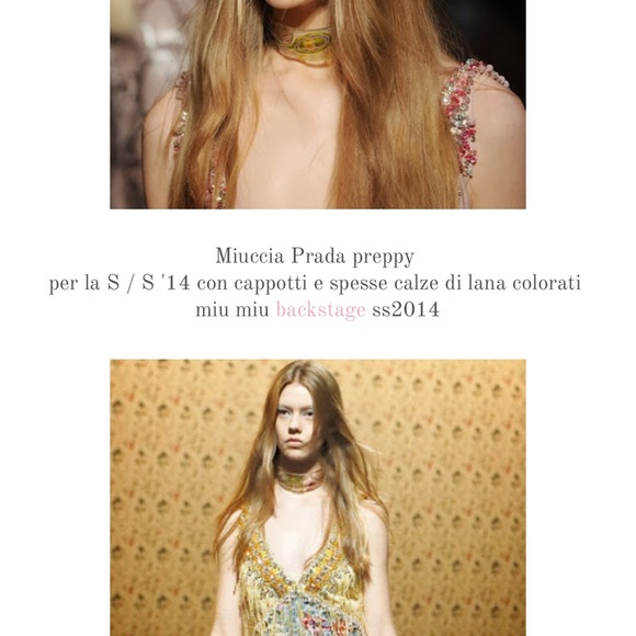 Miu Miu lucite choker from the iconic Spring collection gift box - Picture 9 of 13